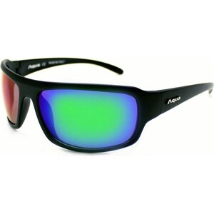 Aqua Pike Matt Black, PL MIrror Green