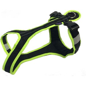 Zero DC Short -harness, Musta / Neonvihreä, SX