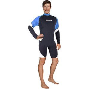 Mares Rash Guard Loose Fit L/S Mens, Blue, XS