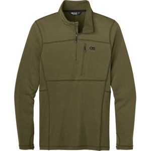 Outdoor Research Men's Vigor Quarter Zip, Loden, XXL