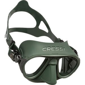 Cressi Calibro, tummalla silikonilla, Green