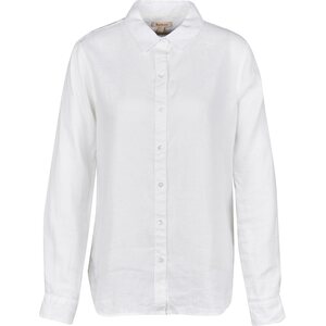 Barbour Marine Shirt Womens, White, XS (UK 8)