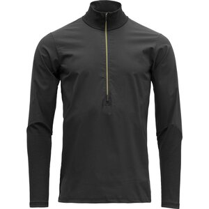 Devold Running Cover Zip Neck Mens, Caviar, XL