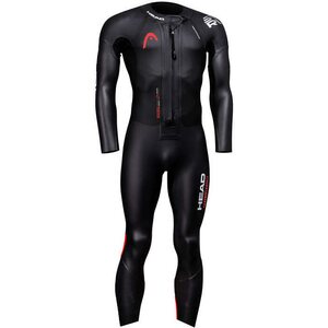 Head SR The Aero Flex Race Fullsuit Mens, Black, S