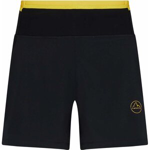 La Sportiva Ultra Distance Short 7" Mens, Black / Yellow, S