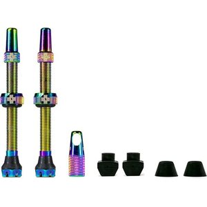 Muc-Off Tubeless Valve Kit V. 2.0, Iridescent, 60 mm