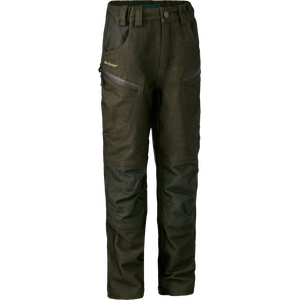 Deerhunter Youth Chasse Trousers, Olive Night Melange, 116 cm