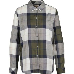 Barbour Moorland Shirt Womens, Olive Check, XS (UK 8)