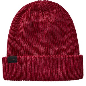 Rip Curl Impact Regular Beanie, Red, One Size