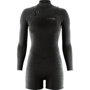Patagonia R1 Lite Yulex Front-Zip Long-Sleeved Spring Suit Womens, Black, 6