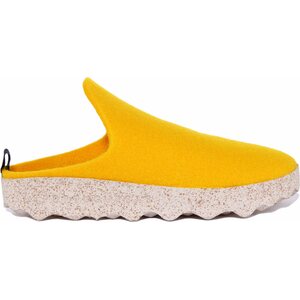 Asportuguesas Come Womens, Yellow felt and natural sole, EUR 41