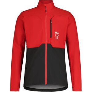 Maloja EuleM. Nordic Hybrid Softshell Jacket Mens, Moonless Deep Sunset, S