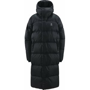 Haglöfs Long Down Parka Womens, True Black, XL
