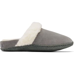 Sorel Nakiska Slide Slipper, Quarry / Grill, 36 (US 5)