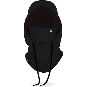 Mons Royale Decade Merino Fleece Hood, Black, One Size