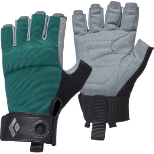 Black Diamond Crag Half Finger Gloves Womens, Raging Sea, XS