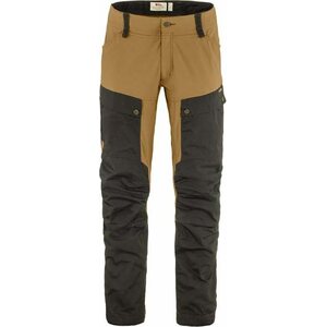 Fjällräven Keb Trousers Mens Long (2022), Dark Grey / Buckwheat Brown (030-232), 44