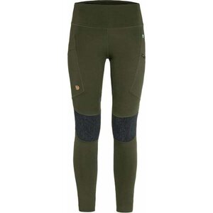 Fjällräven Abisko Trekking Tights HD Womens, Deep Forest (662), XS