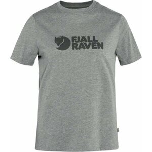 Fjällräven Logo Tee Womens, Grey / Melange (020-999), S