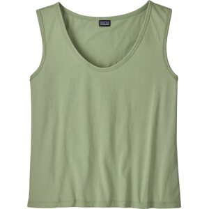 Patagonia Regenerative Organic Certified Cotton Tank Womens, Salvia Green, L