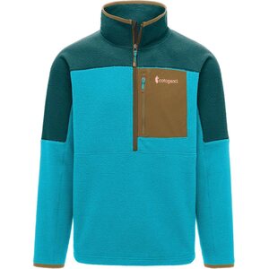 Cotopaxi Abrazo Half-Zip Fleece Jacket Mens, Deep Ocean / Mineral Blue, S