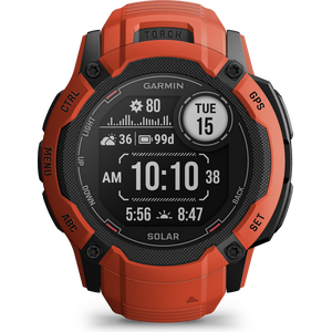 Garmin Instinct 2X Solar, Flame Red