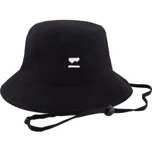 Mons Royale Ridgeline Bucket Hat, Black, S/M