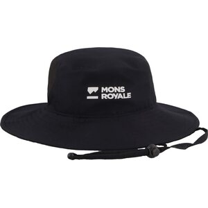 Mons Royale Velocity Bucket Hat, Black, L/XL