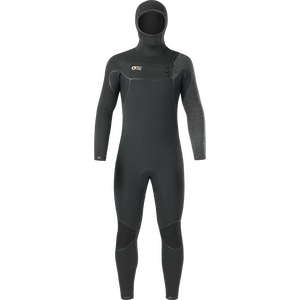 Picture Organic Clothing Dome 5/4 Hood FZ Mens, Black, XL (183 - 191 cm)