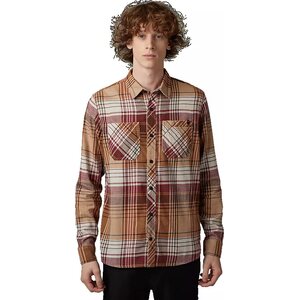 Fox Racing Turnouts Utility Flannel Mens, Cognac, S