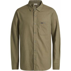 Lundhags Ekren Solid Long Sleeve Shirt Mens, Clover (640), L