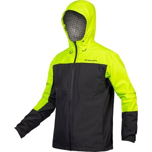 Endura Hummvee 3 in 1 Waterproof Jacket Mens, Hi-Viz Yellow, S