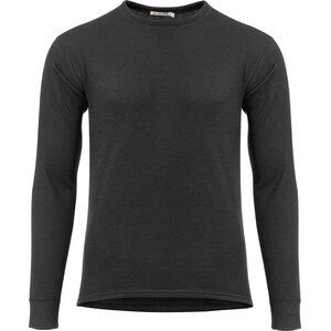 Aclima WoolTerry Crew Neck Mens, Jet Black, XXL