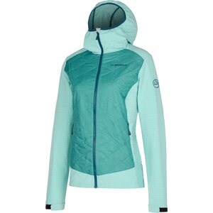 La Sportiva Kap Hybrid Hoody Womens, Lagoon/Iceberg, L