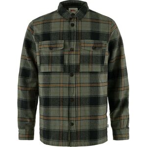 Fjällräven Övik Lite Padded Shirt Mens, Deep Forest / Black (662-550), XXL