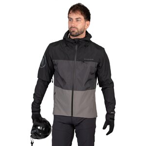 Endura Singletrack Jacket II Mens, Matt Black, S