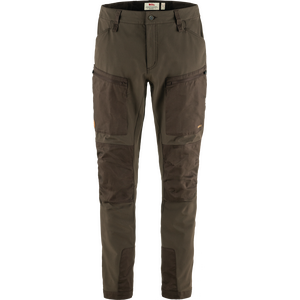 Fjällräven Keb Agile Trousers Mens, Dark Olive (633), 50, Regular 32"