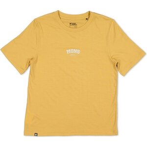 Mons Royale Icon Relaxed Tee Womens, Honey, S