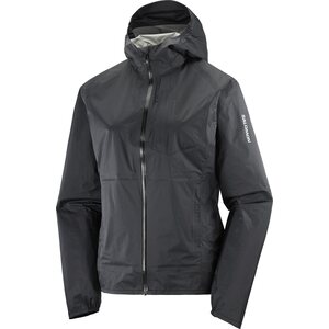 Salomon Bonatti WP Jacket Womens, Deep Black, XL