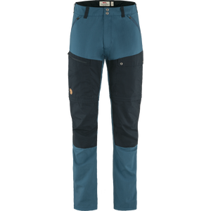Fjällräven Abisko Midsummer Zip Off Trousers Mens, Indigo Blue / Dark Navy (534-555), 44, Long 34"