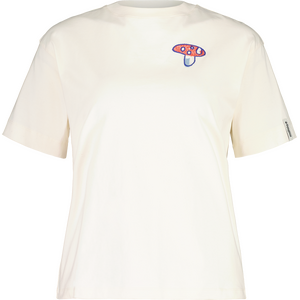 Maloja SpreeM. Organic Cotton Tee Womens, Natural Mushroom, M