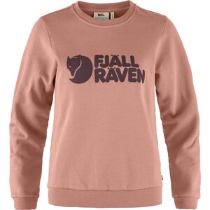 Fjällräven Logo Sweater Womens, Dusty Rose / Port (300-357), XL