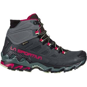 La Sportiva Ultra Raptor II Mid Leather GTX Womens, Charcoal / Cerise, EUR 37