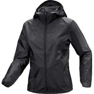 Arc'teryx Norvan Windshell Hoody Womens, Black/Graphite, XL