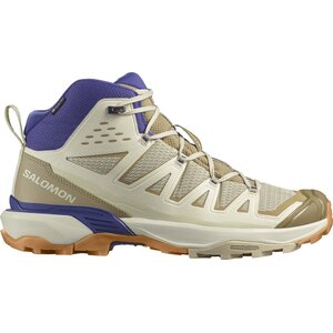 Salomon X Ultra 360 Edge Mid GTX Mens, Bleached Sand / Kelp / Spectrum Blue, EUR 42 (UK 8.0)