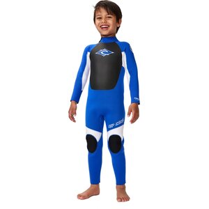 Rip Curl Groms Omega 5/3 GB Back Zipper, Blue, 6
