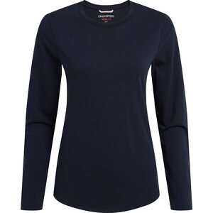 Craghoppers NosiLife Akona Long Sleeved Top Womens, Blue Navy, L (UK 14)