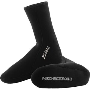 Zoggs Neo Socks 3, Black, XL (EU 43)