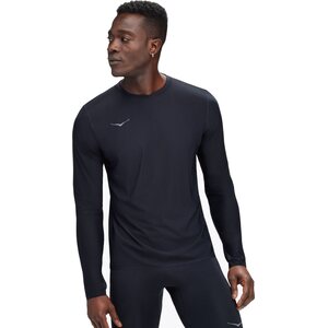 Hoka Performance Run Long Sleeve Mens, Black, S