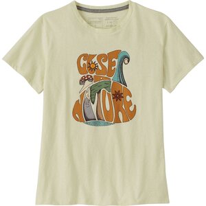 Patagonia 50 Year Responsibili Tee Womens, Closer to Nature: Birch White, S